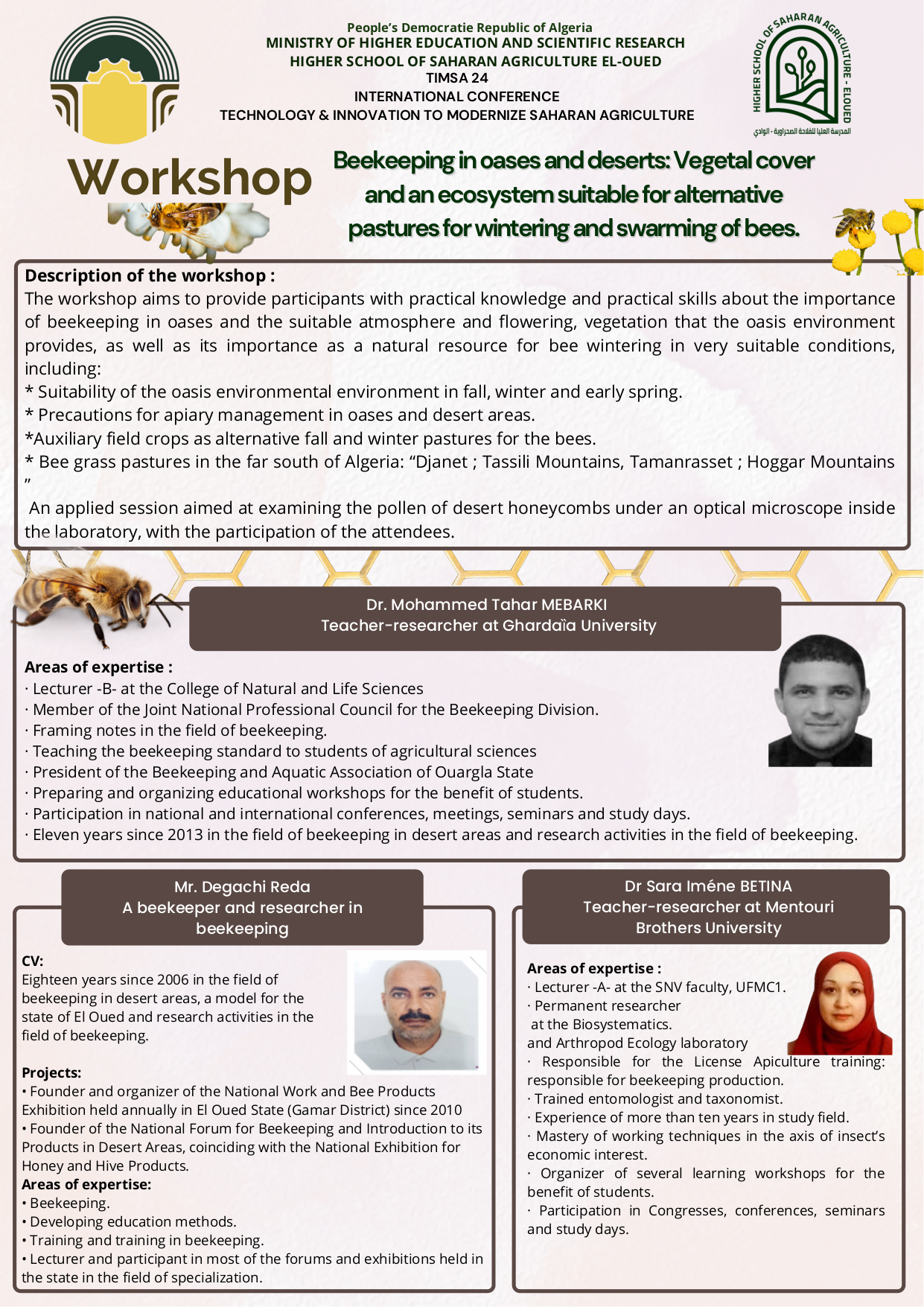 Beekeeping poster